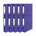 Pukka Brights Lever Arch File A4 Purple (10 Pack) BR-7762 PP37762