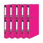 Pukka Brights Lever Arch File A4 Pink (Pack of 10) BR-7764 PP37764