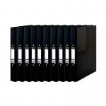 Pukka Brights Ringbinder A4 Black (10 Pack) BR-7765 PP37765