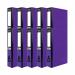 Pukka Brights Box File Foolscap Purple (10 Pack) BR-7778 PP37778