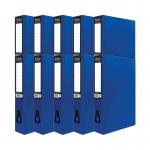 Pukka Brights Box File Foolscap Navy (10 Pack) BR-7998 PP37998