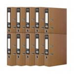 Pukka Recycled Lever Arch A4 Kraft (10 Pack) RF-9483 PP39483