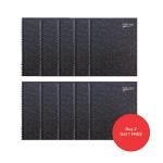 Pukka Notemaker Sidebound A4 Black Pack of 10 Buy 2 Get 1 Free PP816984