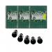 Pukka Recycled Wirebound Notebook A4 (Pack of 3) + FOC Halloween Spider Balloon Garland PP816990
