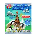 Pukka Fun Interactive Colouring Book 4D World Traveller 8423-FUN PP8423