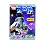 Pukka Fun Interactive Colouring Book 4D Outer Space 8424-FUN PP8424