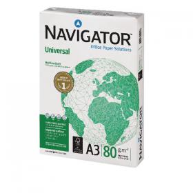 Navigator A3 Universal White Paper (Pack of 2500) NAVA380 PPR00613