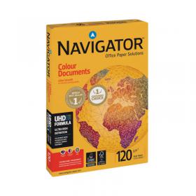 Navigator Colour Documents A4 Paper 120gsm (Pack of 250) NAVA4120 PPR53024