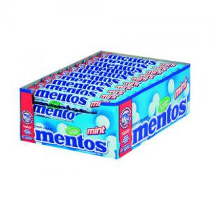 Image of Mentos Mint Sweets Pack of 40 2025 PR95555