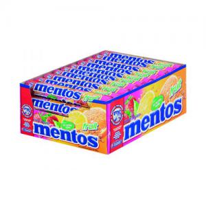 Image of Mentos Fruit Sweets Pack of 40 2027 PR95556