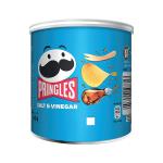Pringles Salt and Vinegar Crisps 40g (Pack of 12) 7000273000 PRN10749