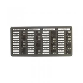 Indesign 40 Names InOut Board Grey WPIT40I PS80016