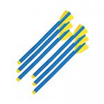 Lightweight Foam Javelins 900mm BlueYellow (Pack of 6) AT-01151-K06K PT71265