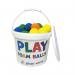 Playsense Lightweight Foam Balls Supplied in a Tub 7cm Assorted (Pack of 48) PP-15100-748K PT71464