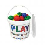 Playsense Perforated Ball Supplied in a Tub Assorted 7cm (Pack of 48) PP-15132-748K PT71466