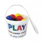 Playsense Perforated Ball Supplied in a Tub Assorted 9cm (Pack of 24) PP-15141-924K PT71467