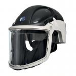 PureFlo PAPR with Face Shield and Hard Hat Black PUF40078