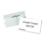 Announce Pin Name Badge 54x90mm (Pack of 50) PV00920 PV00920