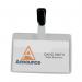 Announce Security Name Badge 60x90mm (Pack of 25) PV00922 PV00922