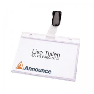 Announce Security Pass Holder 60x90mm Pack of 25 PV00925 PV00925