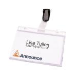 Announce Security Pass Holder 60x90mm (Pack of 25) PV00925 PV00925