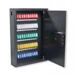 Pavo High Security Advanced Steel Key Cabinet 50 Key Capacity Dark Grey DFLHPA531 PV02514