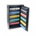 Pavo High Security Advanced Steel Key Cabinet 100 Key Capacity Dark Grey DF77301 PV02515