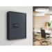 Pavo High Security Advanced Steel Key Cabinet 100 Key Capacity Dark Grey DF77301 PV02515