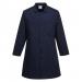 Portwest 2202 Food Industry Mens 1 Pocket Coat Navy XXL 2202NARXXL