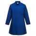 Portwest 2202 Food Industry Mens 1 Pocket Coat Royal Blue XXL 2202RBRXXL