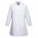 Portwest 2202 Food Industry Mens 1 Pocket Coat White L 2202WHRL