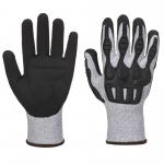 Portwest A723 TPV Impact Cut Glove Grey/Black XXL A723G8RXXL