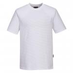 Portwest AS20 Anti-Static ESD T-Shirt S/S White XXL AS20WHRXXL