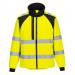 Portwest CD875 WX2 Eco Hi-Vis Softshell (2L) Yellow/Black XXXL CD875YBRXXXL