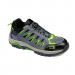 Portwest FT18 Steelite Wire Lace Safety Trainer S1P HRO Grey/Green 39 FT18GGN39