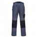 Portwest PW304 PW3 Lightweight Stretch Trousers Zoom Grey/Black 28 PW304ZBR28