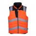 Portwest PW374 PW3 Hi-Vis Reversible Bodywarmer Orange/Black XL PW374OBRXL