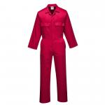 Portwest S999 Euro Work Coverall Red XL S999RERXL