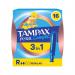 Tampax Compak Pearl Applicator Tampons Regular x16 Pack of 8 C012299 PX15687