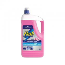 Flash Professional All Purpose Cleaner Liquid Cherry Blossom 5 Litres (Pack of 2) C008645 PX25297