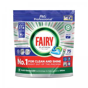 Fairy Platinum Original Dishwasher Capsules Pack of 75 8001090215512