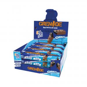 Image of Grenade High Protein Bar Low Sugar Oreo Pack of 12 C007177 PX38324