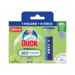 Duck Fresh Toilet Disc Starter Pack Lime Pack of 5 C011173 PX39557