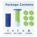 Duck Fresh Toilet Disc Starter Pack Lime Pack of 5 C011173 PX39557