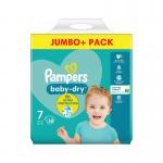 Pampers Baby Dry Taped Nappies Size 7 Jumbo (Pack of 116) 75854 PX40650