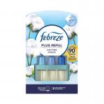 Febreze 3volution Plug-in Refill Cotton Fresh 20ml x 3 504656 PX49995