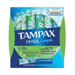Tampax Compak Pearl Super Applicator Tampons Boxed x16 (Pack of 4) C006299 PX53690