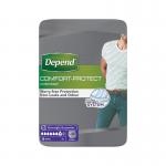 Depend Comfort Protect Pants Men LXL Pack of 9 C011423 PX53972