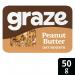 Graze Peanut Butter Oat Boosts Flapjack Snack 50g (Pack of 9) C009534 PX70551
