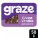 Graze Cocoa Vanilla Oat Boosts Flapjack Snack 50g (Pack of 9) C009513 PX70598